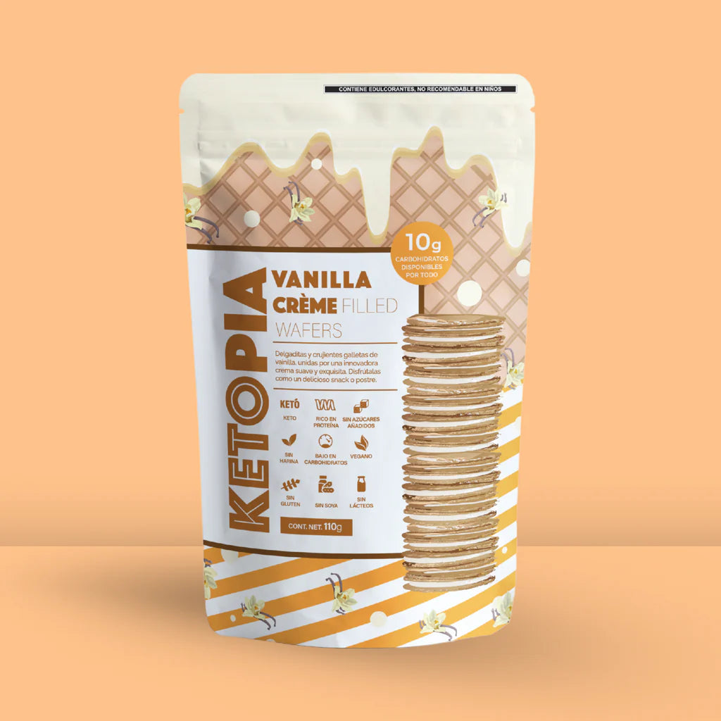 KETOPIA WAFER VAINILLA SNACK