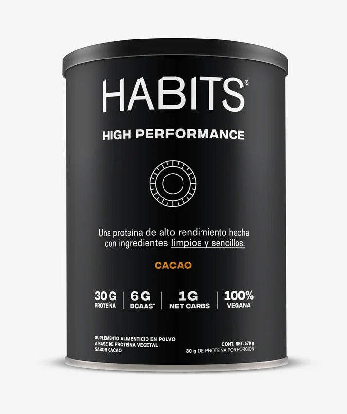 PROTEÍNA HABITS HIGH PERFORMANCE CACAO 578 G