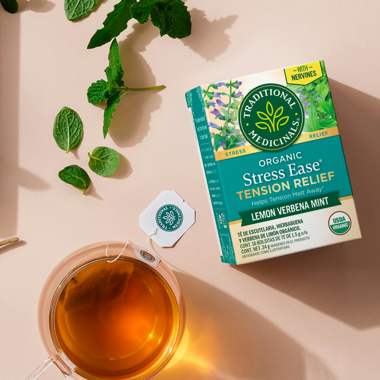 TE DE LIMON VERBENA Y MENTA 24 GR