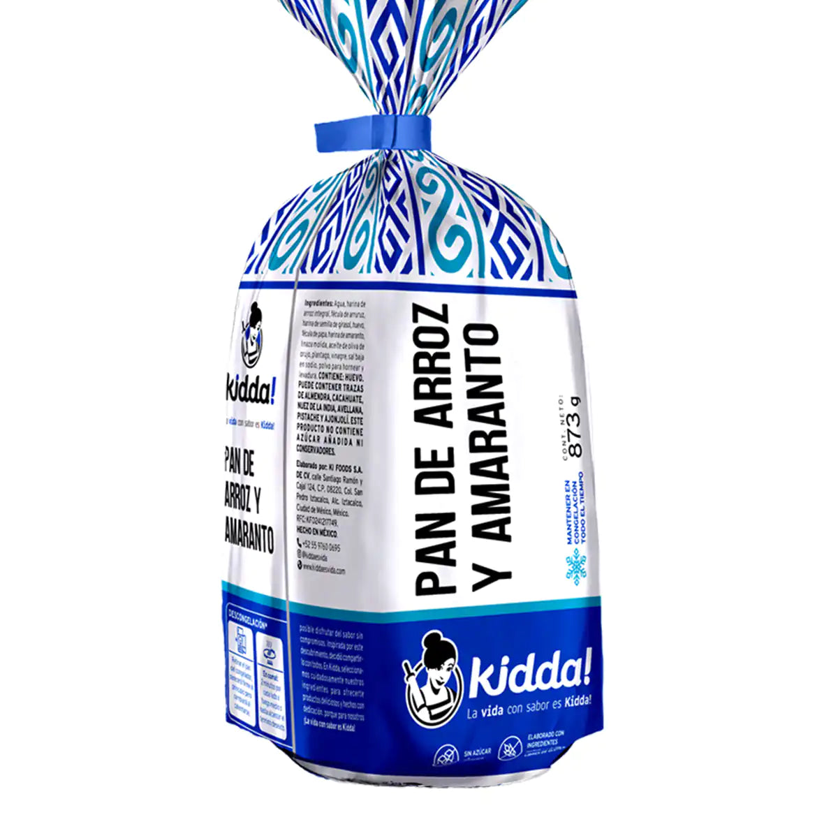 PAN DE ARROZ Y AMARANTO 873 GR