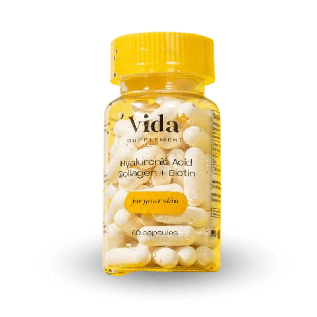 PIEL SANA ACIDO HIALURONICO CON COLAGENO 60 CAPS VIDA SUPPLEMENT