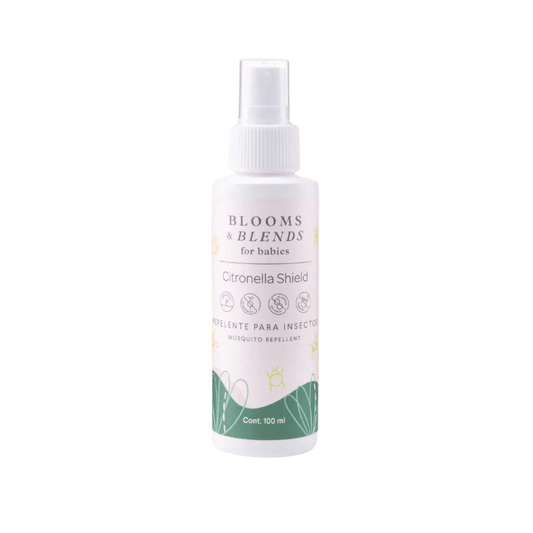 MINI CITRONELLA SHIELD 100ML / REPELENTE EN SPRAY BLOOMS & BLENDS BABIES BB FAMILY