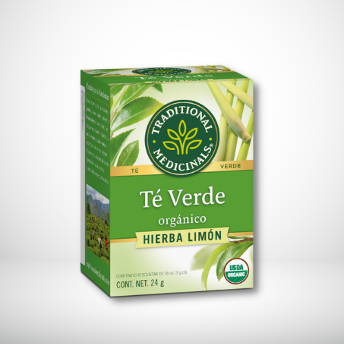 TÉ VERDE CON HIERBA DE LIMÓN TRADITIONAL MEDICINALS