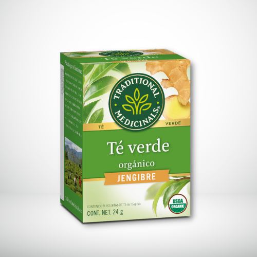 TÉ VERDE CON JENGIBRE TRADITIONAL MEDICINALS
