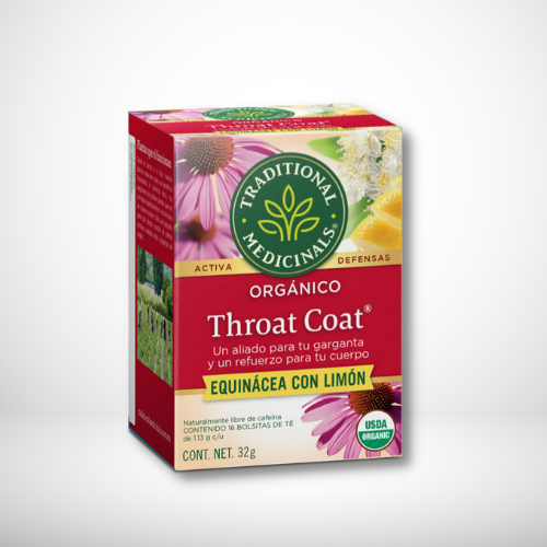 TÉ ECHINACEA CON LIMÓN ORGÁNICO TRADITIONAL MEDICINALS