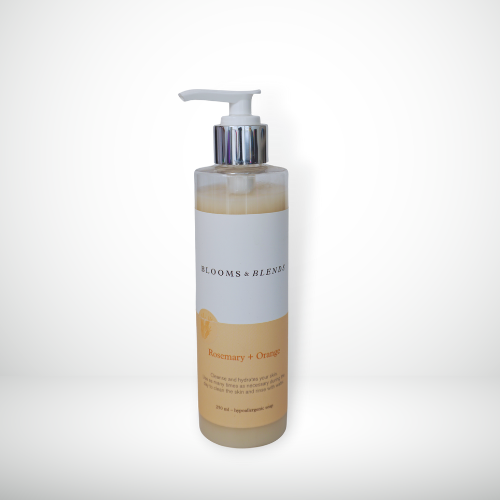 JABON LIQUIDO NARANJA Y ROMERO NATURAL BLEND