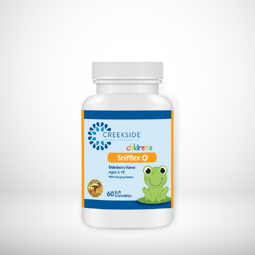QUERCITINA NIÑOS CREEKSIDE CHILDREN NATURAL THERAPEITICS ALERGIAS Y SISTEMA INMUNE 60 CAPS