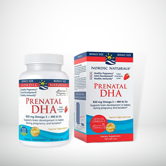 DHA PRENATAL NORDIC NATURALS 120 SOFTGELS