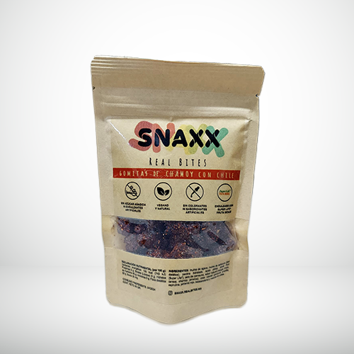 GOMITAS DE CHAMOY CON CHILE 80GR SNAXX REAL BITES