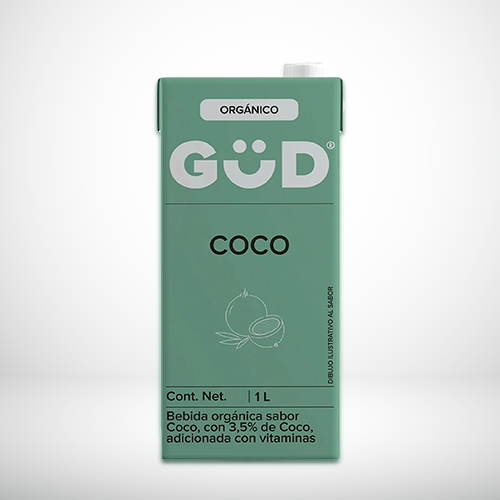 LECHE DE COCO SIN AZUCAR 1 LT GUD