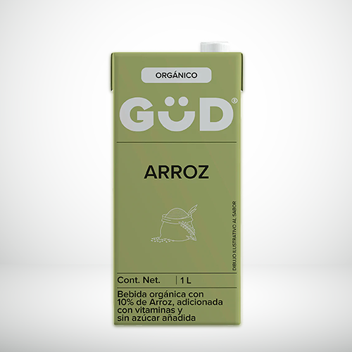 LECHE DE ARROZ SIN AZUCAR 1 LT GUD