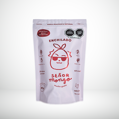 MANGO ENCHILADO DESHIDRATADO GRANDE 250GR SEÑOR MANGO