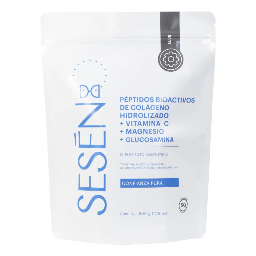 COLAGENO SESEN BLUE  VITAMINA C + MAGNESIO 500 GR