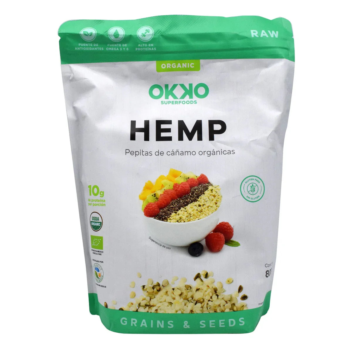 SEMILLA DE HEMP 800 GR OKKO