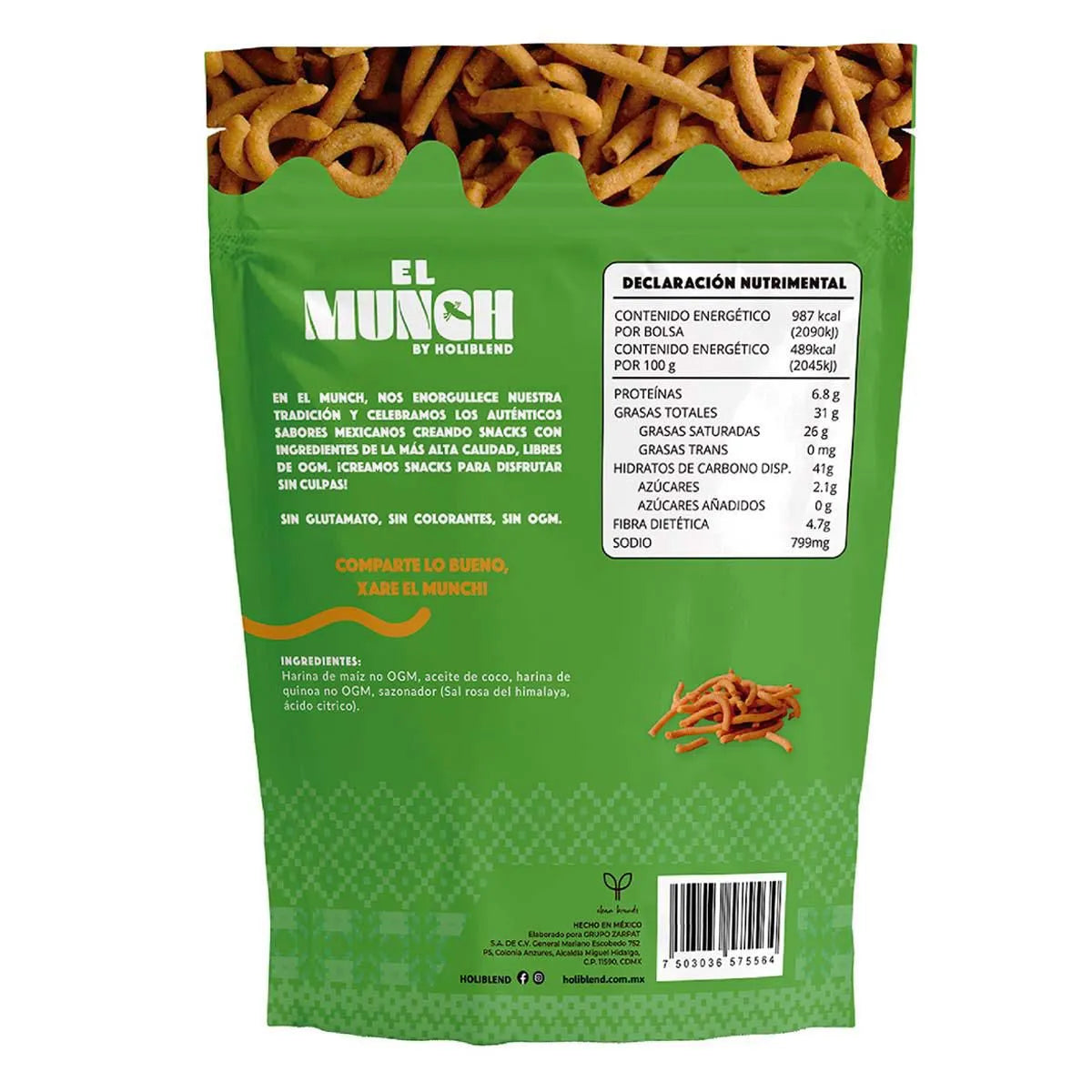 HOLICHURROS SAL Y LIMON 200 GR HOLIBLEND