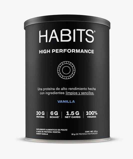 PROTEÍNA HABITS HIGH PERFORMANCE VAINILLA 578 G