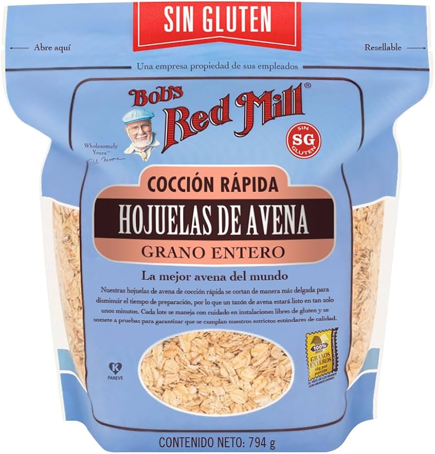 AVENA COCCION RAPIDA HOJUELAS DE AVENA GRANO ENTERO 794 GR