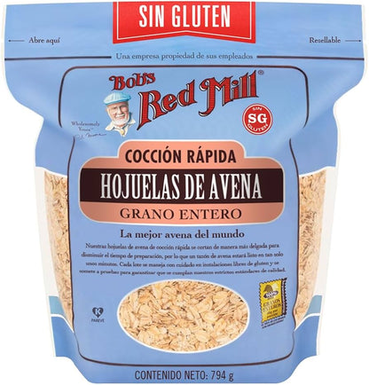 AVENA COCCION RAPIDA HOJUELAS DE AVENA GRANO ENTERO 794 GR