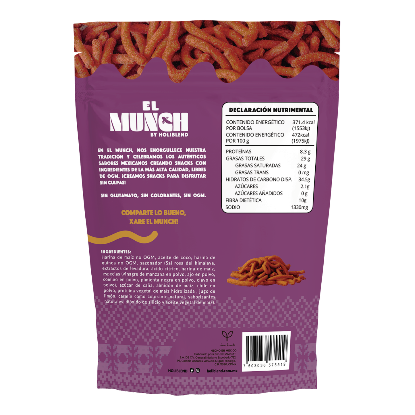 HOLICHURROS FUEGO 80 GR HOLIBLEND