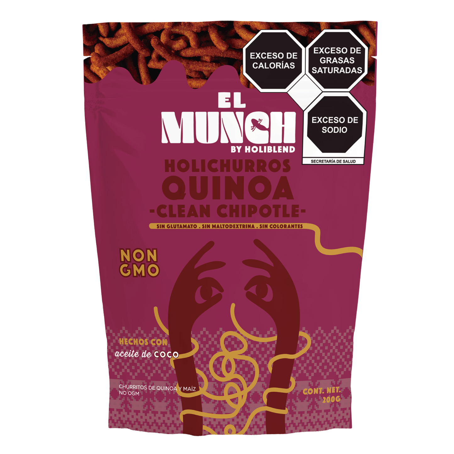 HOLICHURROS CHIPOTLE 200 GR HOLIBLEND