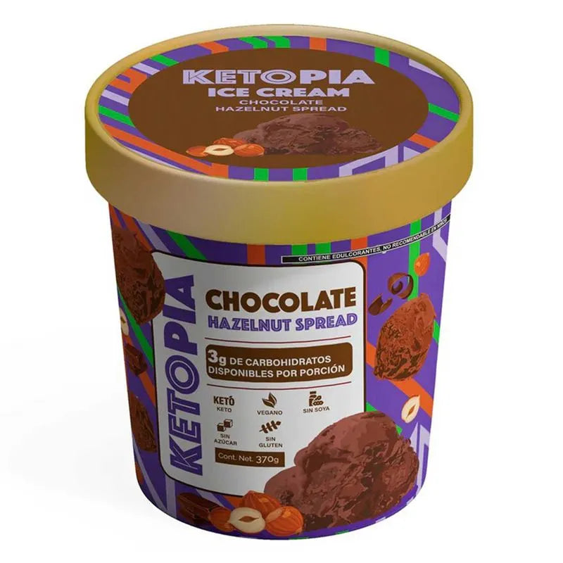 HELADO CHOCOLATE HAZELNUT PINT 370 GR