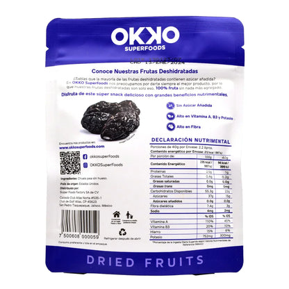 CIRUELA PASA 90 GR OKKO