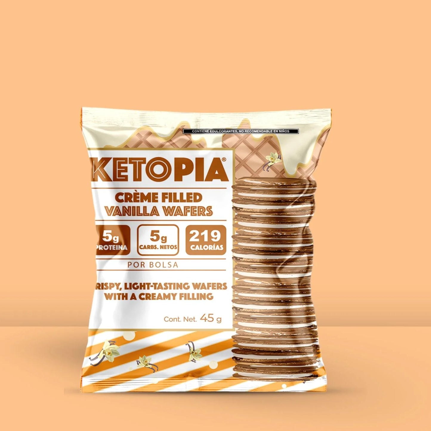 WAFER VAINILLA SNACK 45G