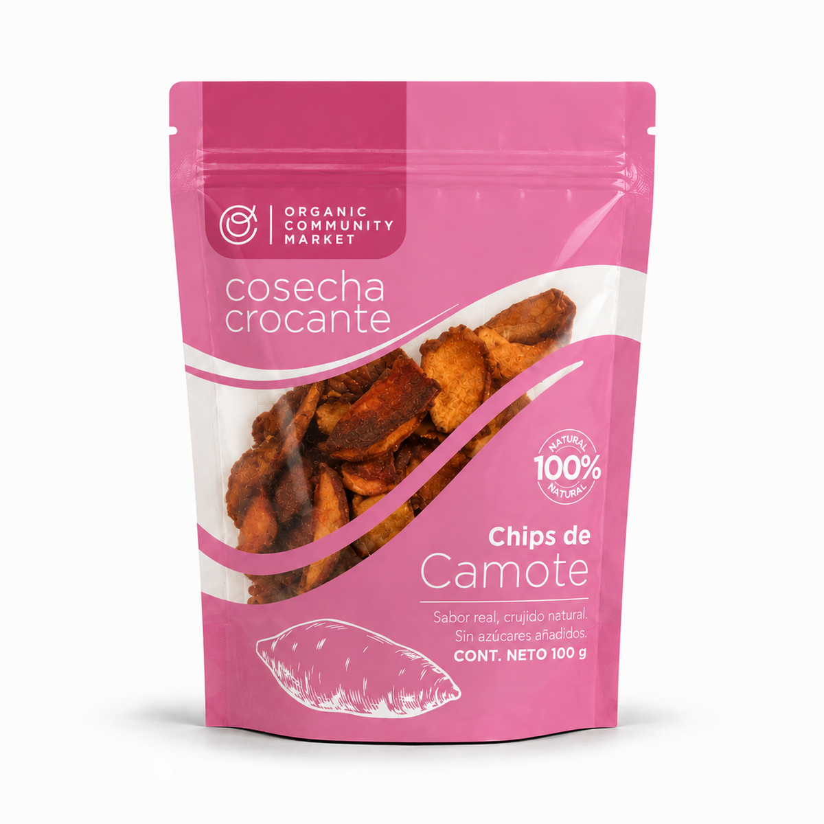CHIPS DE CAMOTE 100g