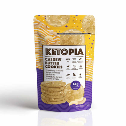 GALLETA KETO CASHEW BUTTER COOKIES KETOPIA SECO