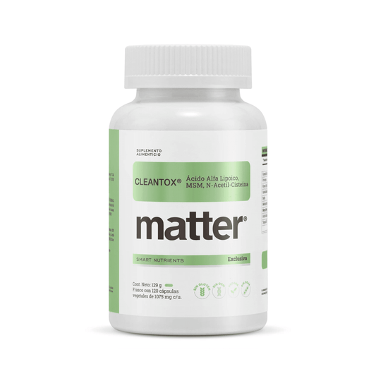 CLEANTOX ÁCIDO ALFA LIPOICO & N-ACETIL 120 CÁPSULAS MATTER