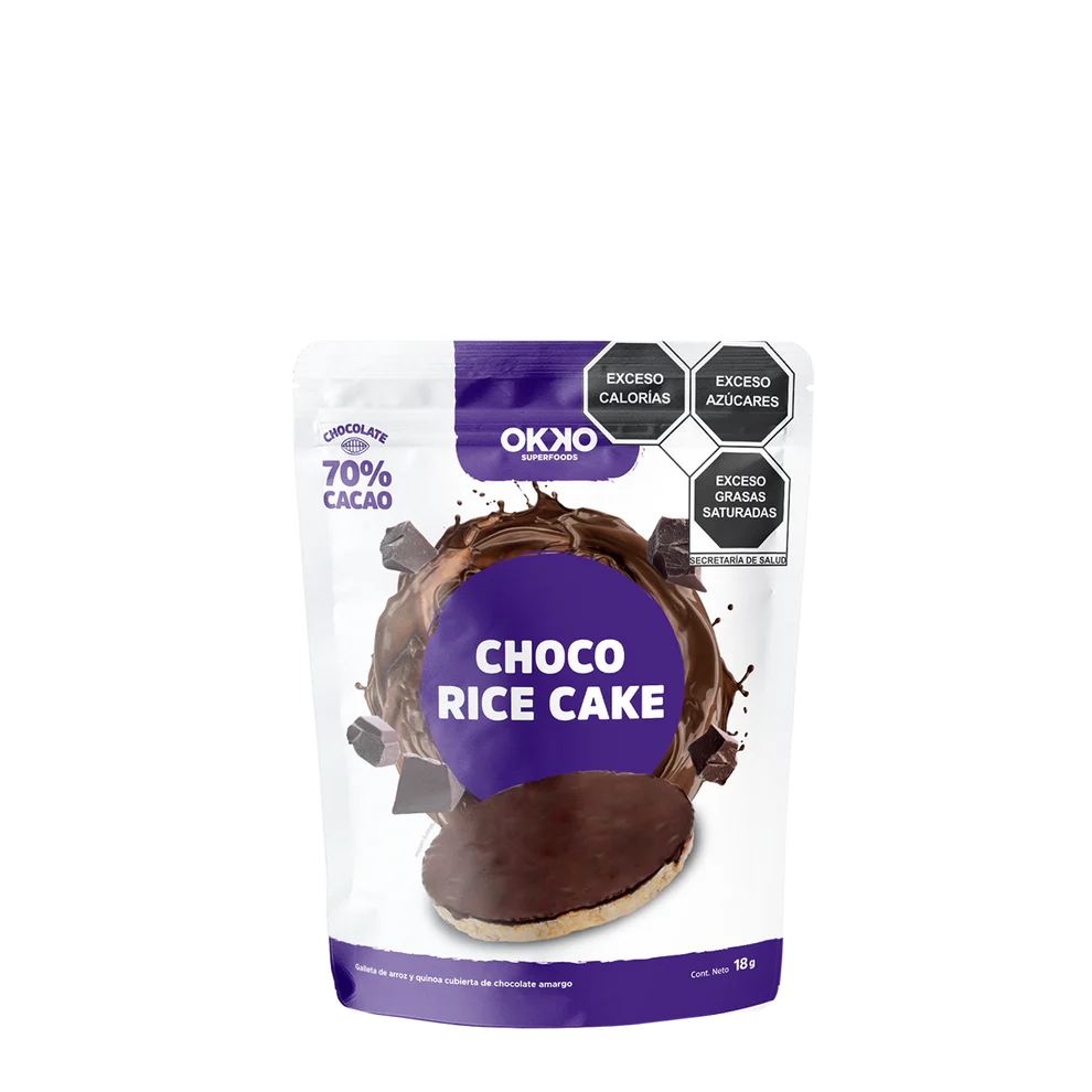 CHOCO RICE CAKE 18 GR OKKO