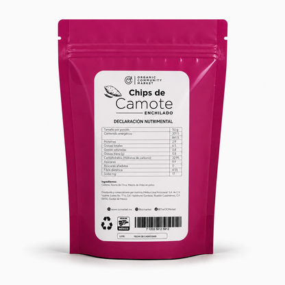 CHIPS DE CAMOTE ENCHILADO 100g