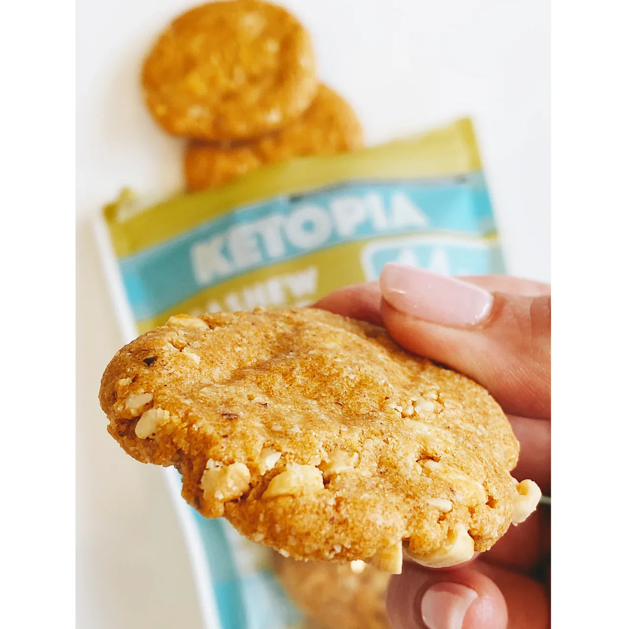 GALLETA KETO CASHEW BUTTER COOKIES KETOPIA SECO