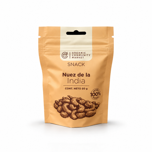 NUEZ DE LA INDIA SNACK OC 50 GR NOVIEMBRE