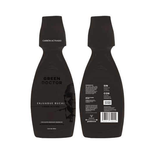 ENJUAGUE BUCAL FRESH CARBON GREEN COSTOR 250 ML
