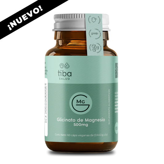 GLICINATO DE MAGNESIO 60 CAPS TIBA