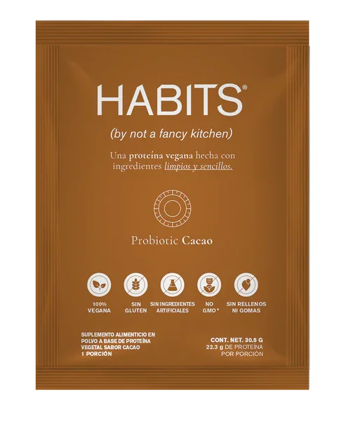 PROTEÍNA HABITS SACHETS DE CACAO 30.5 G