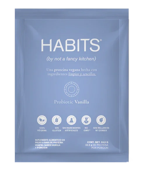 PROTEÍNA HABITS SACHETS DE VAINILLA 30.5 G
