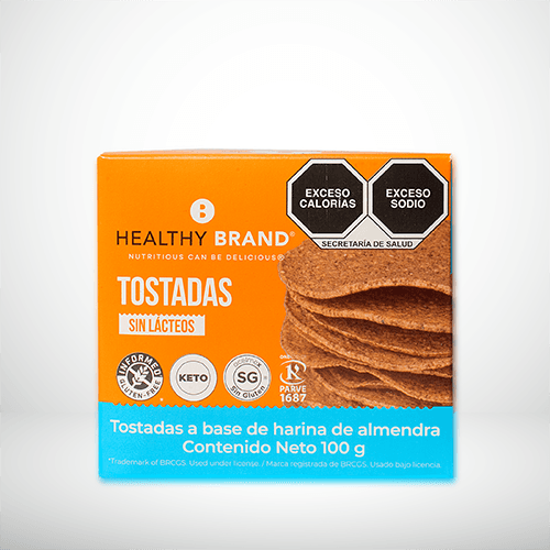 TOSTADAS KETO BE HEALTHY 100 G