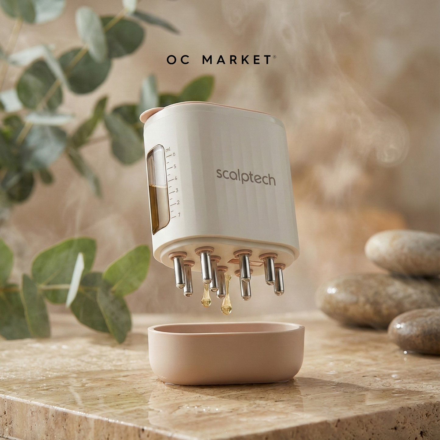 CEPILLO MASAJEADOR ELECTRICO OC MARKET