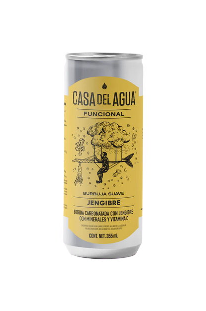 BEBIDA SABOR JENGIBRE 355ML CARBONATADA