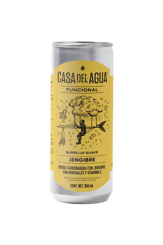 BEBIDA SABOR JENGIBRE 355ML CARBONATADA