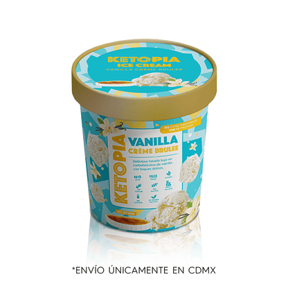 HELADO VAINILLA CREME BLULEE PINT 370 GR
