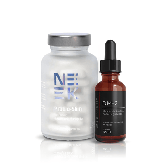 KIT QUEMA GRASA VISCERAL (PROBIO SLIM NEEK Y DM2)