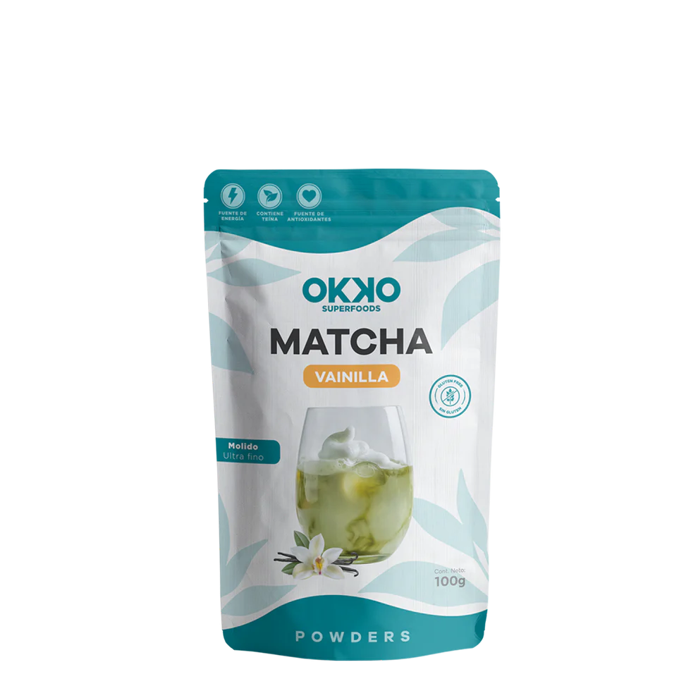 MATCHA VAINILLA 100 GR OKKO