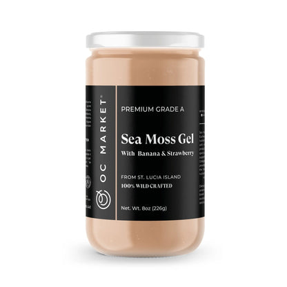 SEA MOSS SABOR FRESA CON PLATANO 8 OZ