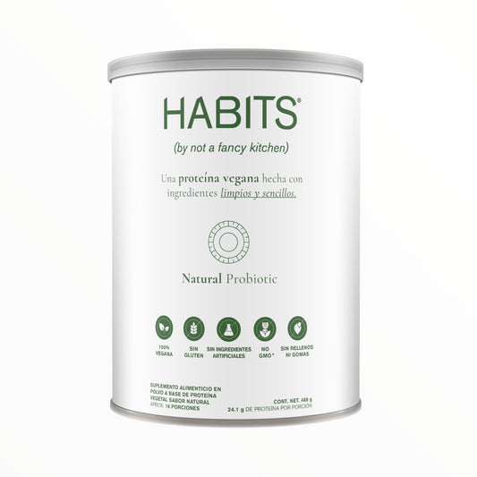 PROTEÍNA HABITS PROBIÓTICOS NATURAL 488 G