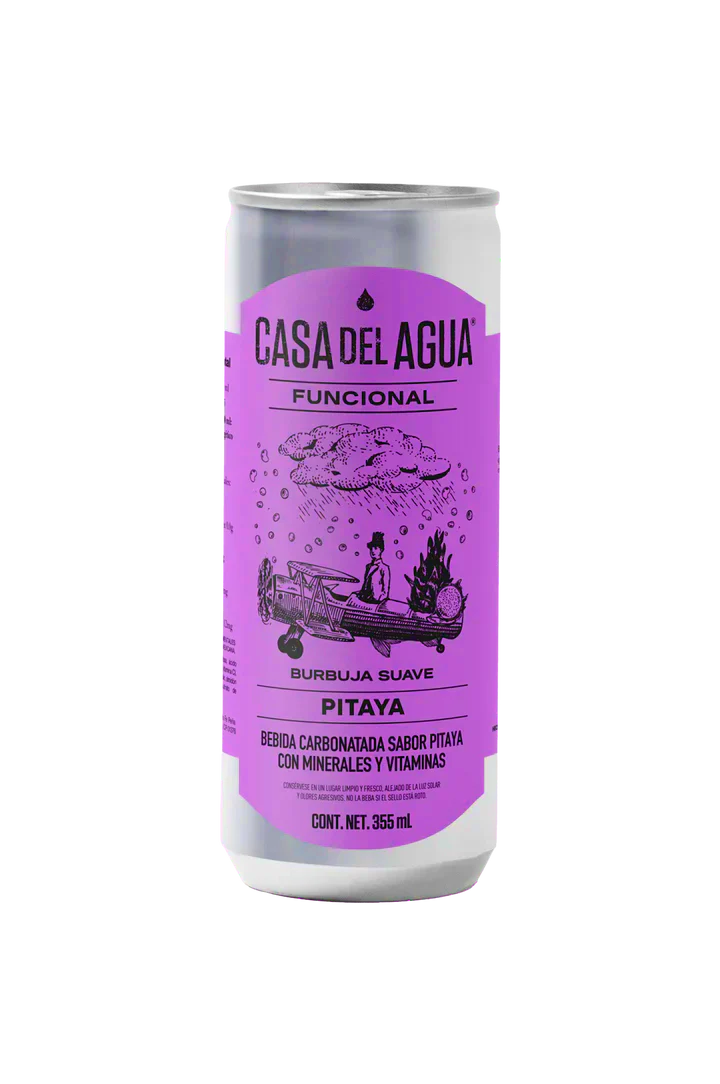 BEBIDA SABOR PITAYA 355ML CARBONATADA