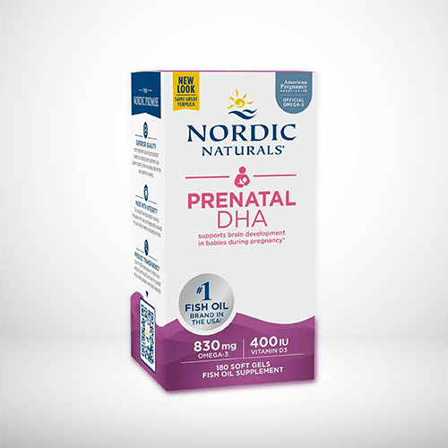 DHA PRENATAL NORDIC NATURALS 180 SOTFGELS