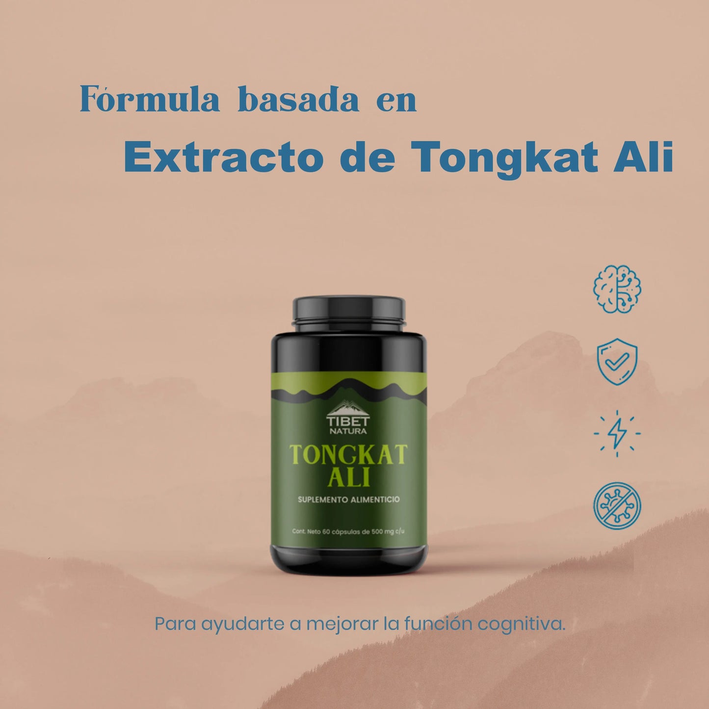 TIBET NATURA TONGKAT ALI 60 CAPSULAS